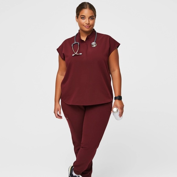 Figs Tops - Figs Rafaela Oversized Scrub Top L